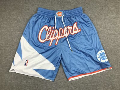 NBA Los Angeles Clippers 21-22 city just don shorts bleu